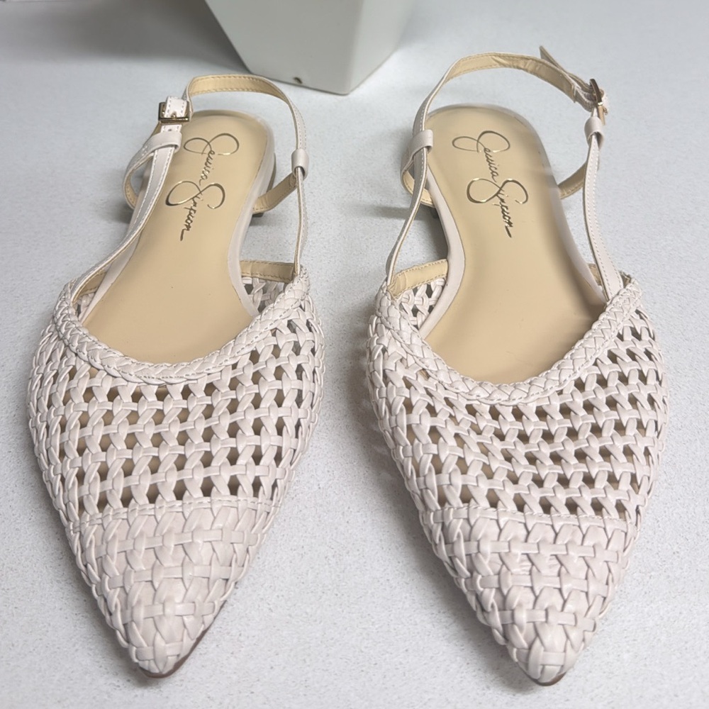 Jessica Simpson Woven Flats